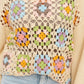 Square Dance Granny Square Sweater