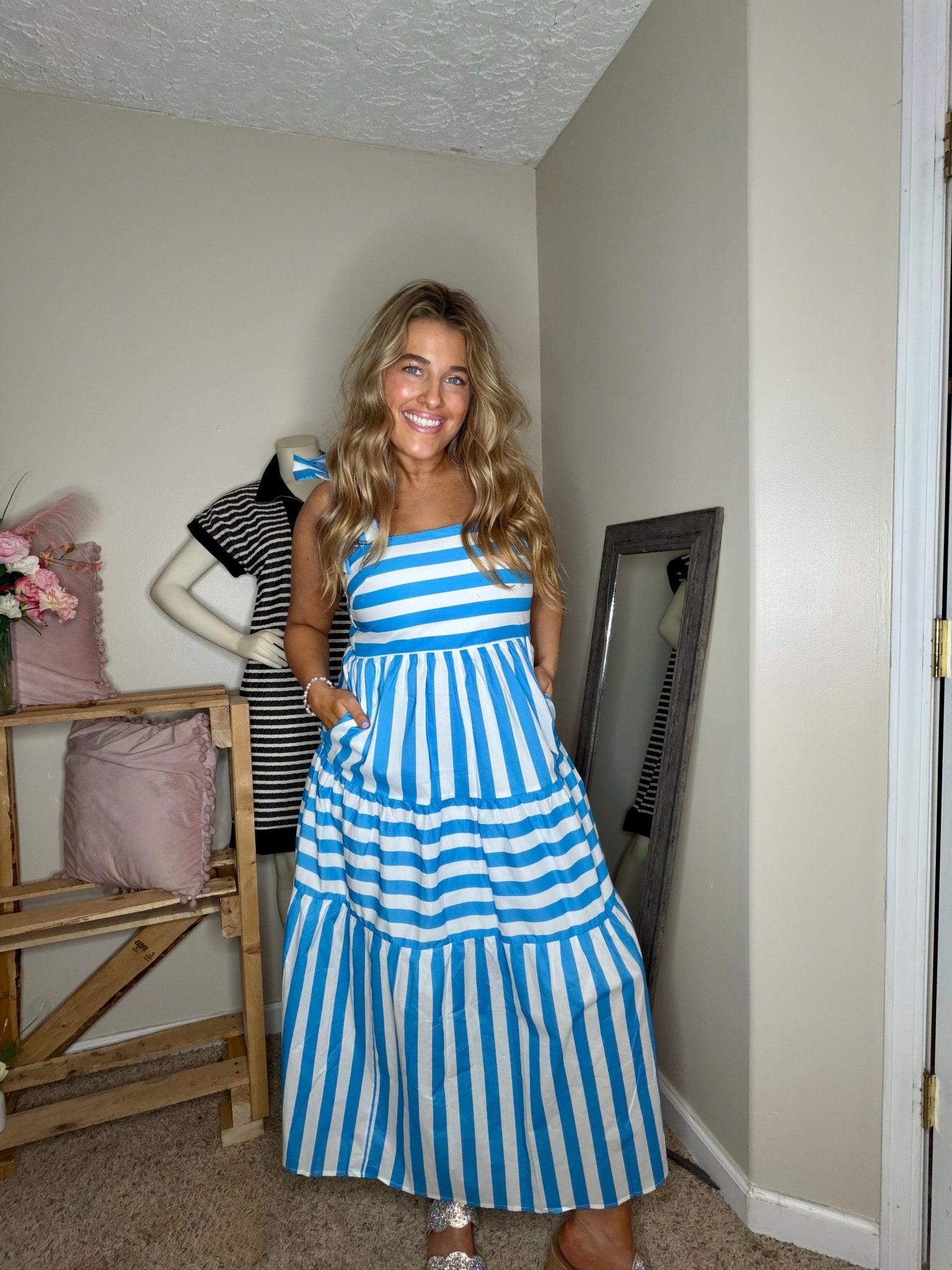 Baby Blue by the Ocean Dress - TheRusticAttic