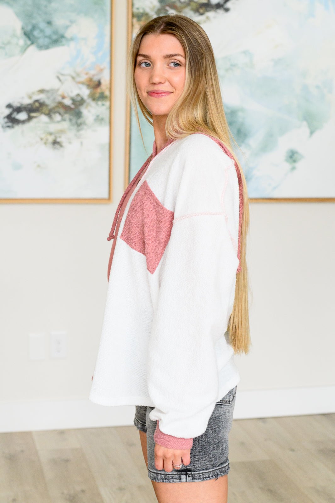 Best On The Block Color Block Hoodie - TheRusticAttic