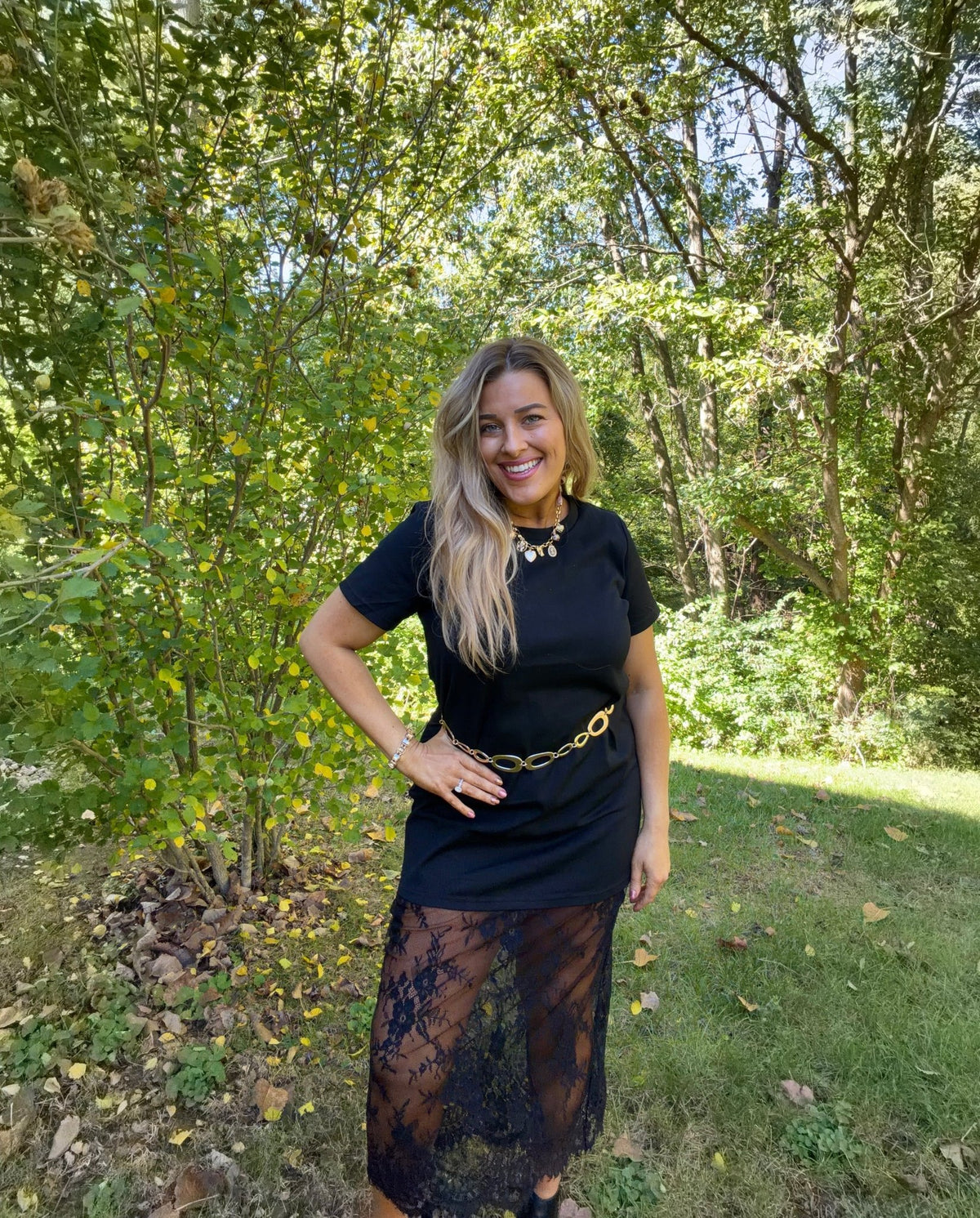 Black Western Lace Dress - TheRusticAttic