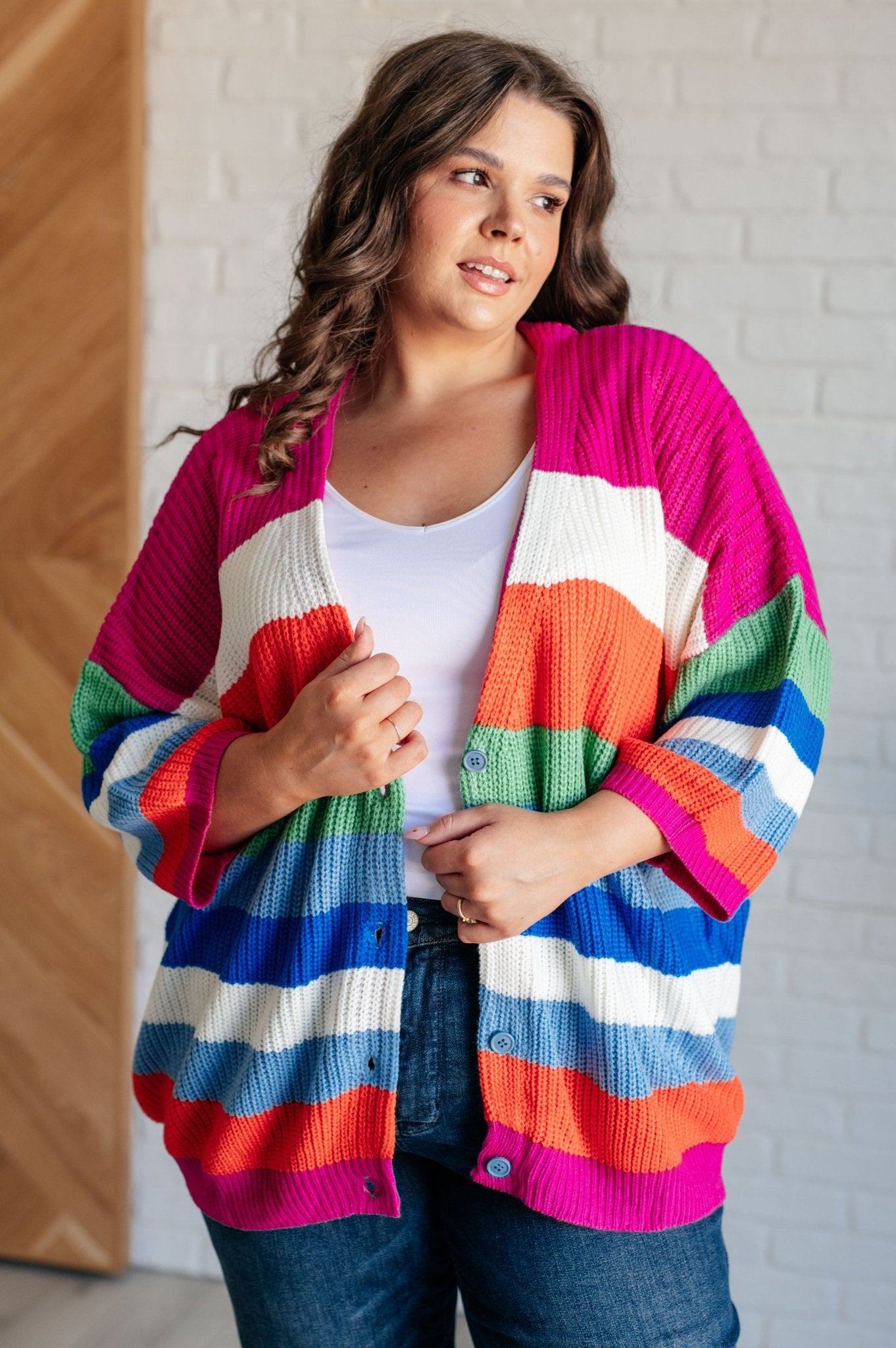 Bold Flirt Button Down Cardigan - TheRusticAttic