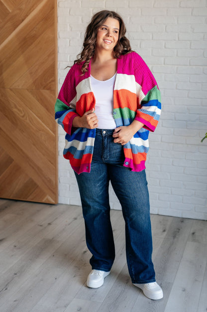 Bold Flirt Button Down Cardigan - TheRusticAttic