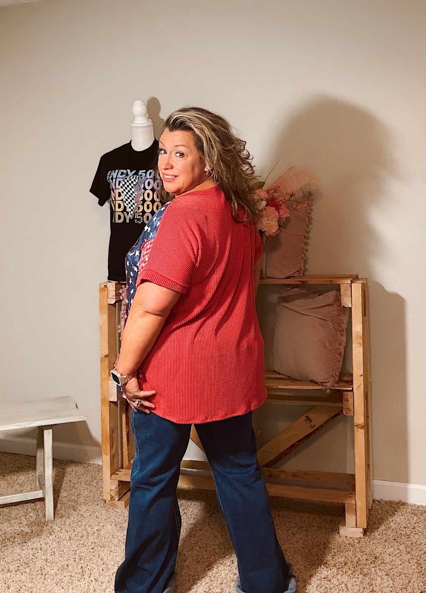 Celebrate the USA top - TheRusticAttic