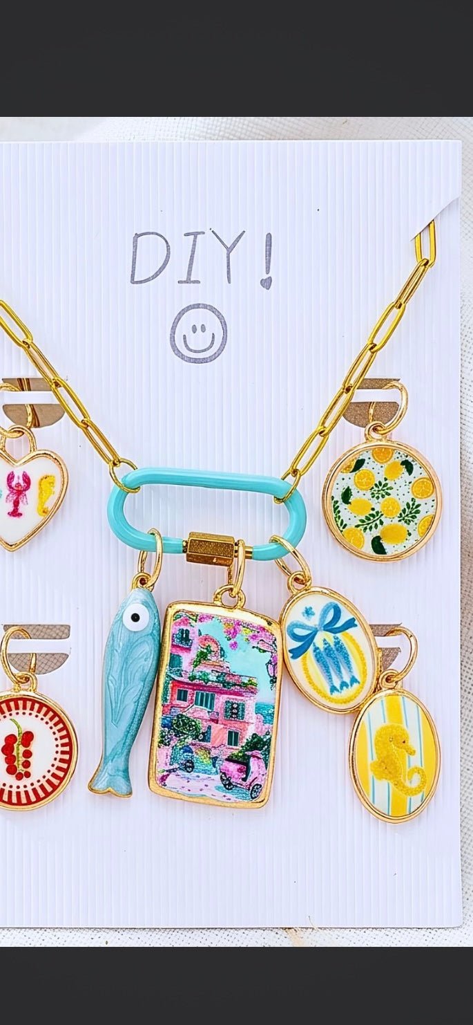 DIY Charm Necklace Kit - Mare - TheRusticAttic