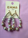 Emma Beaded Hoop Earrings - TheRusticAttic