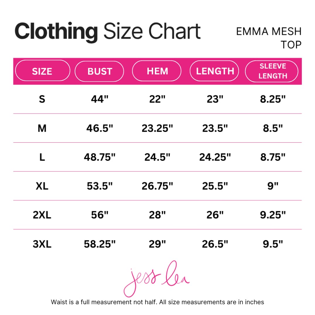 Emma Mesh Tee- Safari Chic - TheRusticAttic