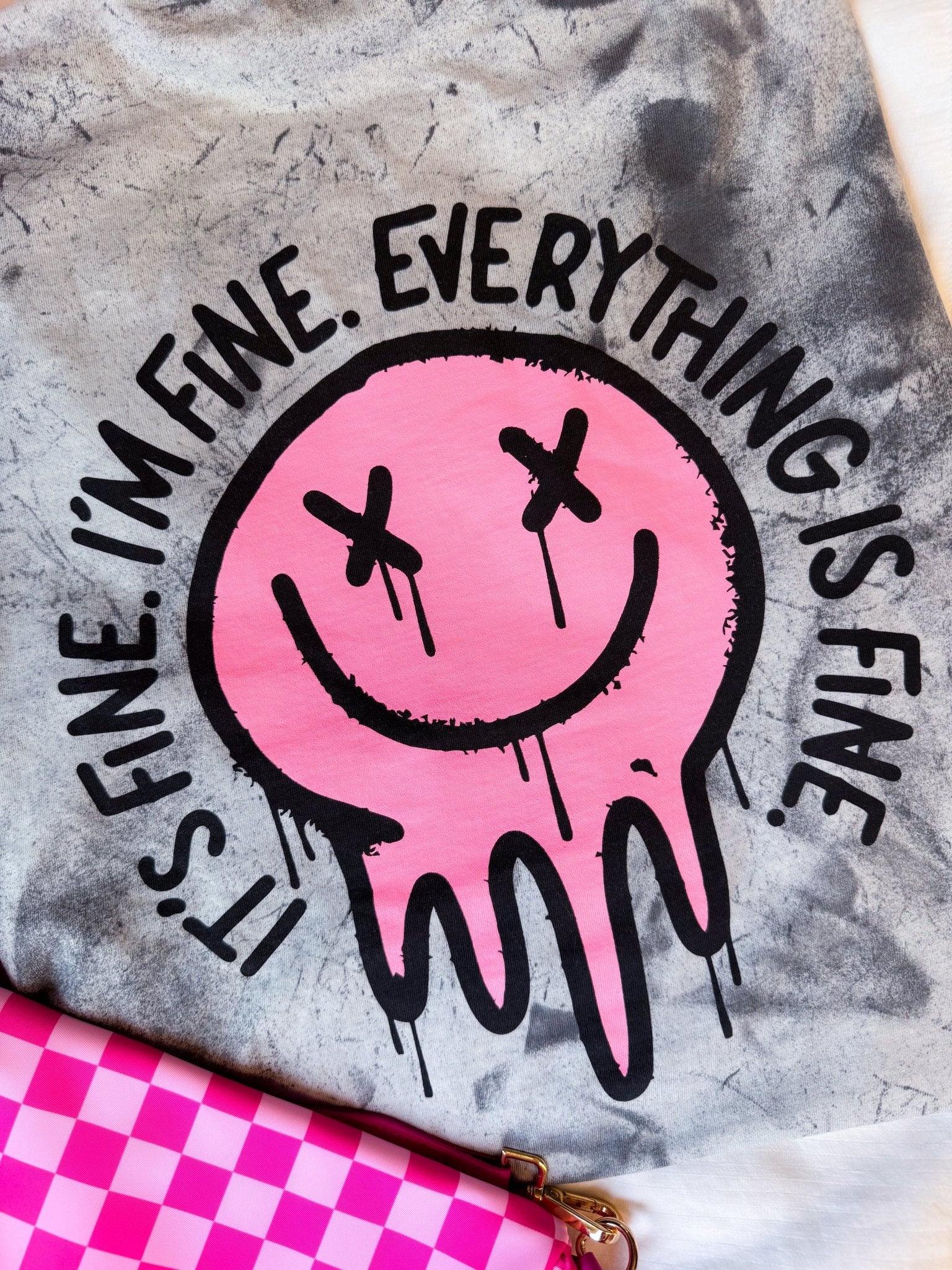 It's Fine Smiley Graphic - TheRusticAttic