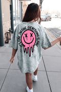 It's Fine Smiley Graphic - TheRusticAttic