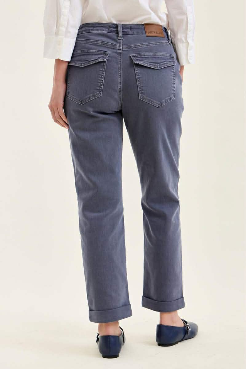 Judy Blue High Waist Aurora Weekender Jogger Jeans – Vintage Indigo Style JB881194 - TheRusticAttic