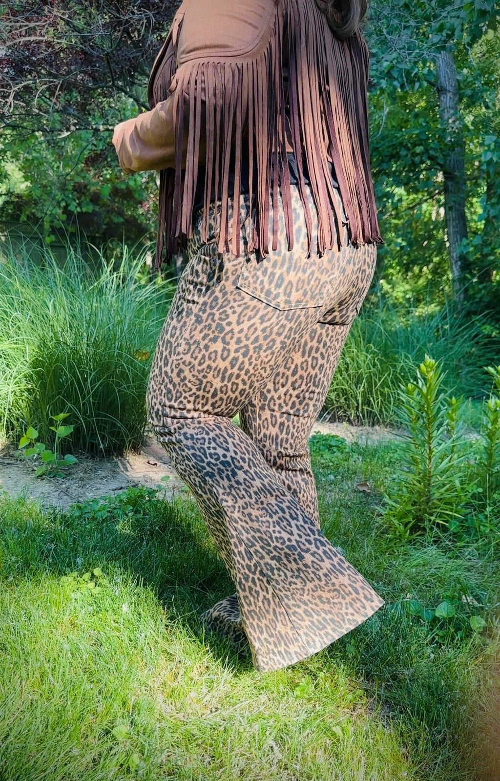 Judy Blue MR Flare P Leopard Luxe - TheRusticAttic