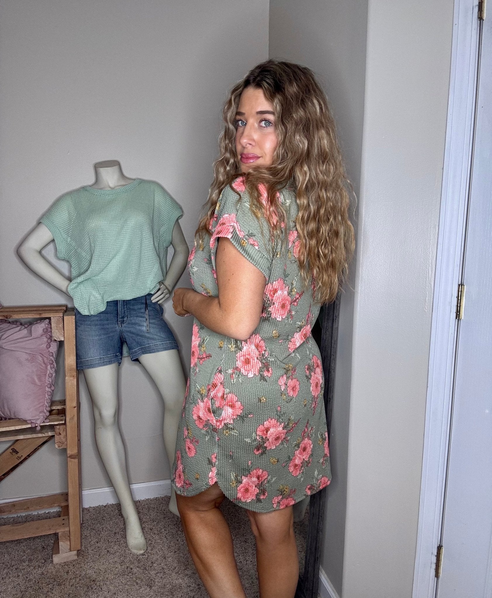 Just Call Me Sage Dress - TheRusticAttic