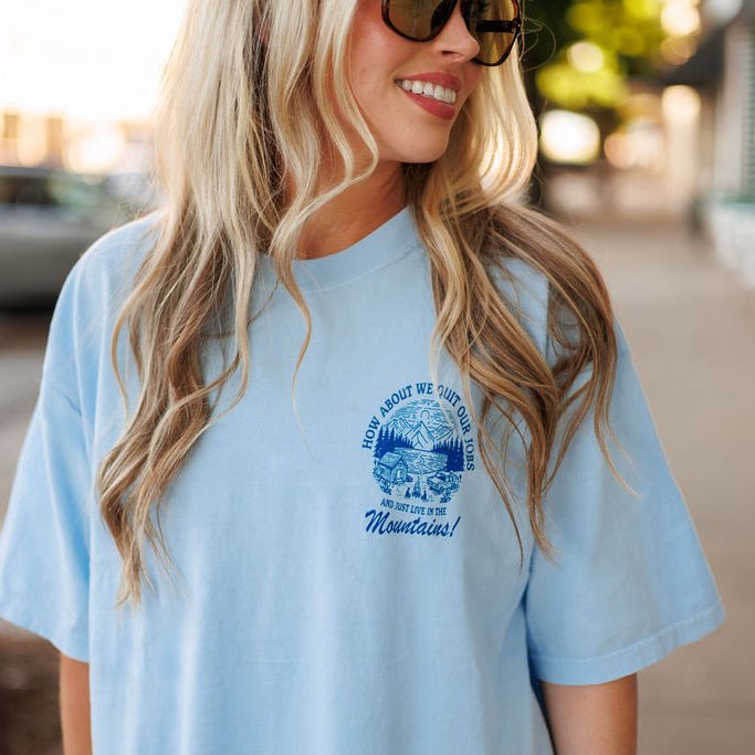 Let's Quit Our Jobs Graphic Tee - TheRusticAttic