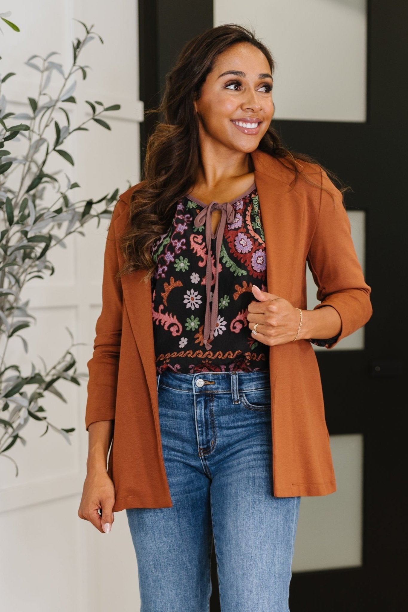Magic 3/4 Blazer in Rust - TheRusticAttic