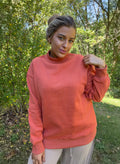 Marley Mock Neck Sweatshirt - TheRusticAttic