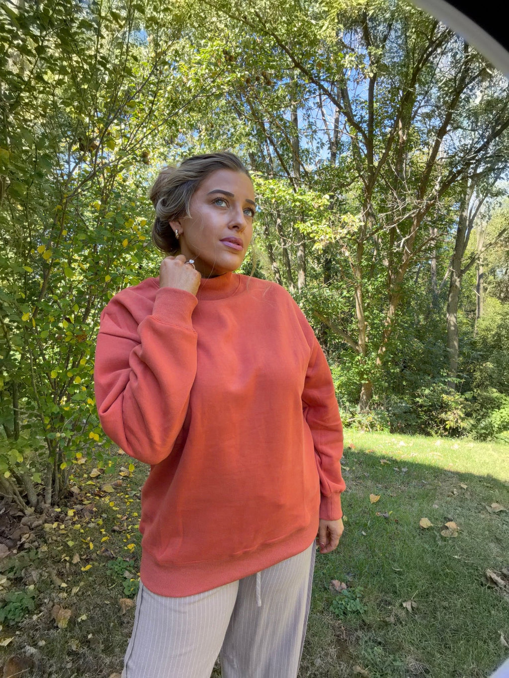 Marley Mock Neck Sweatshirt - TheRusticAttic