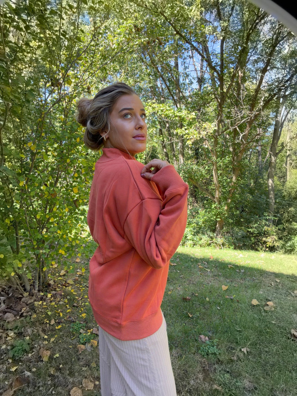 Marley Mock Neck Sweatshirt - TheRusticAttic