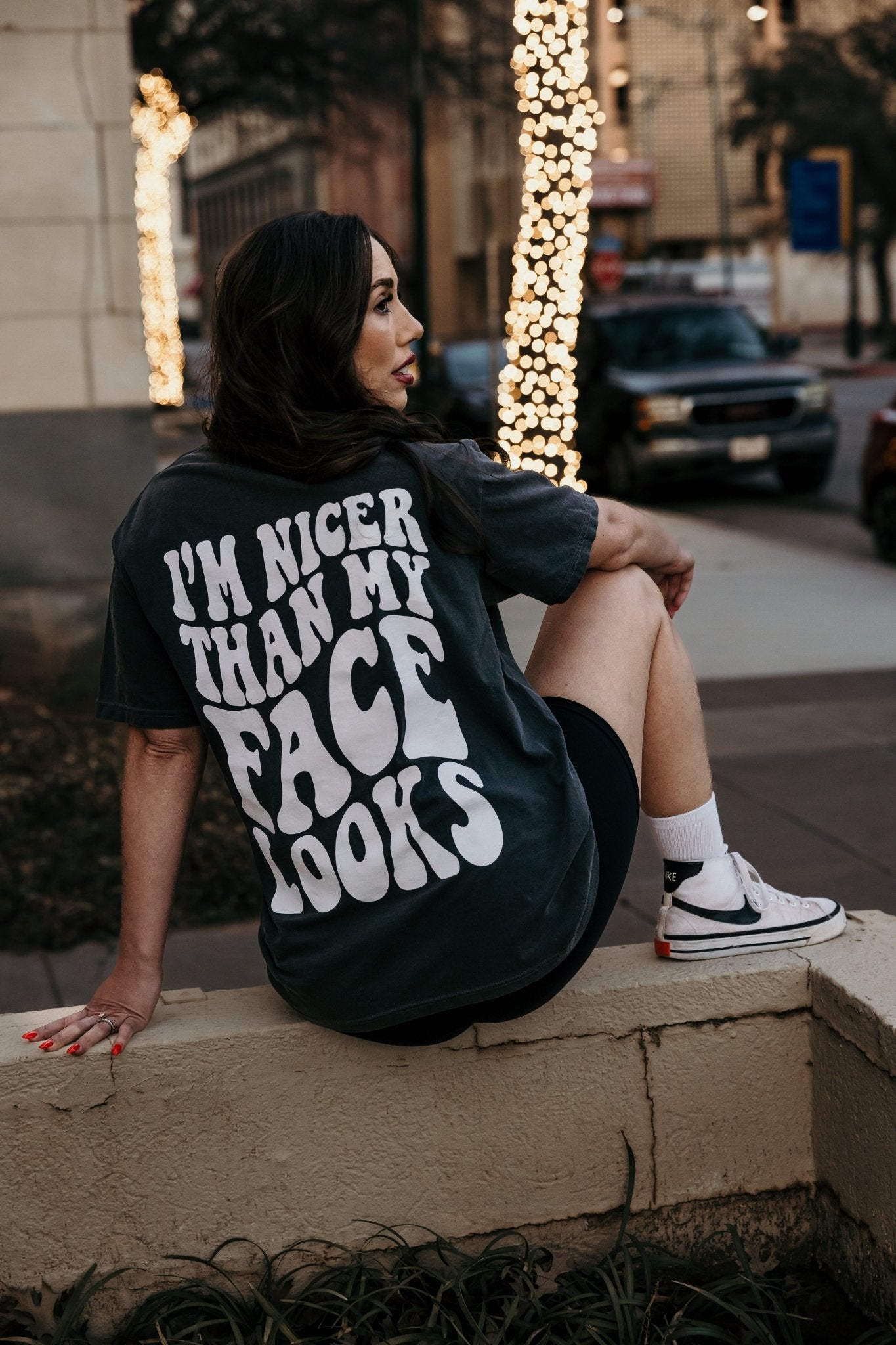 Nicer Than My Face Looks Graphic Tee - TheRusticAttic
