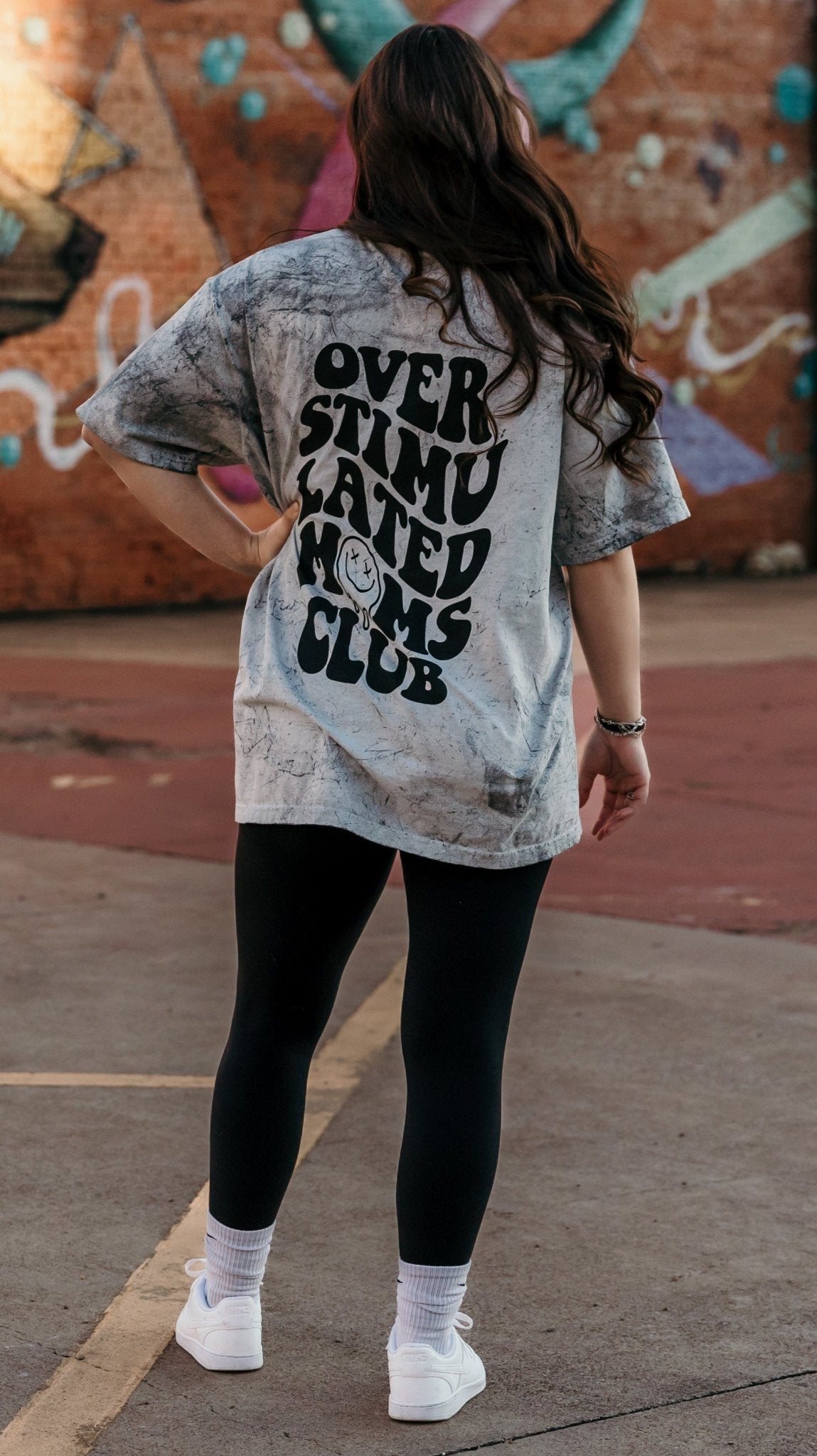 Overstimulated Moms Club Graphic Tee - TheRusticAttic