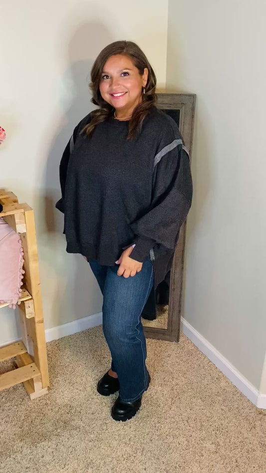 Judy Blue Petite Straight Jeans Mid Rise