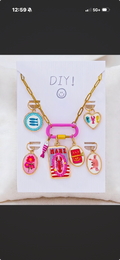 DIY Charm Necklace Kit - Breakfast Club