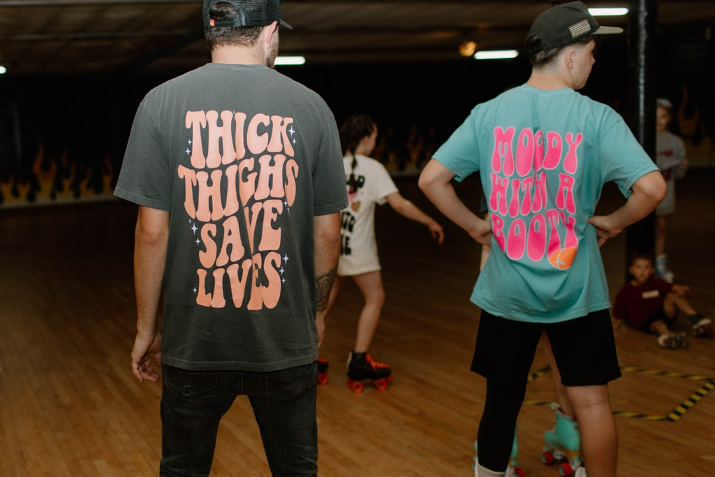 Thick Thighs Save Lives Graphic Tee - TheRusticAttic