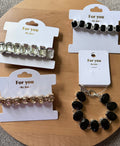 Trendy Crystal Black Bracelet - TheRusticAttic