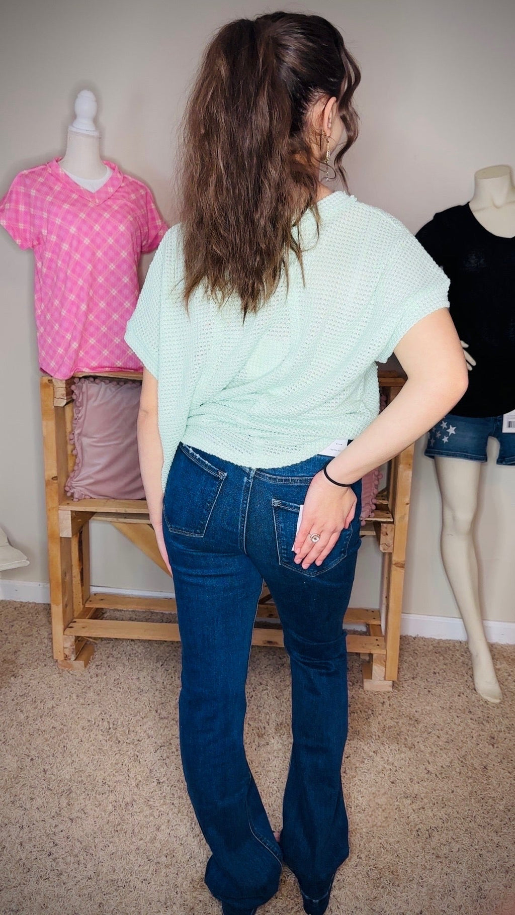Vervet High Rise Skylar Bootcut Jeans - TheRusticAttic